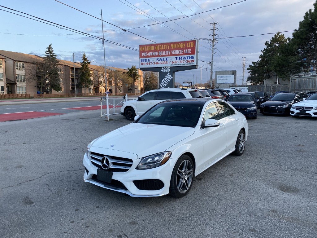 2015 Mercedes-Benz C-Class AMG Package Fully Loaded!!!4dr Sdn C300 4MATIC