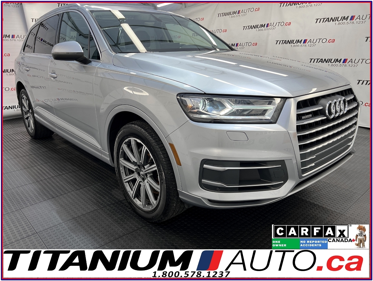 2019 Audi Q7 V6-Tow PKG-GPS-Pano Roof-Apple Play-Wireless Charg