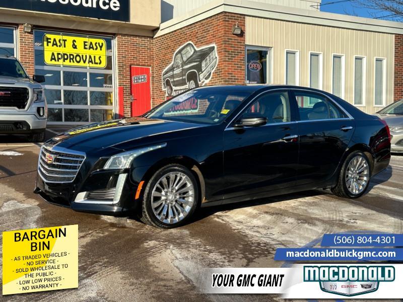 2017 Cadillac CTS Luxury  - Cooled Seats -  Leather Seats - $221 B/W