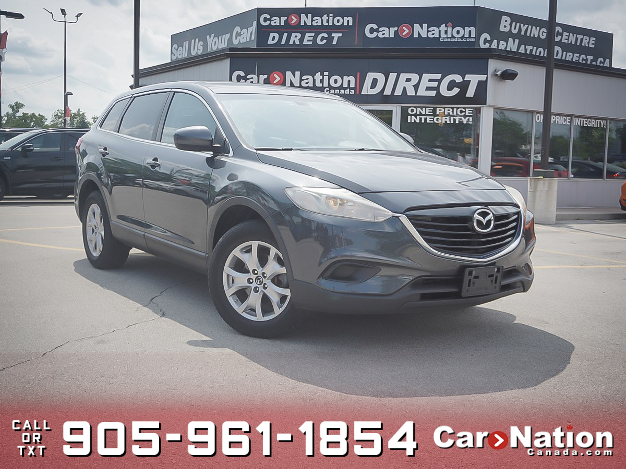 2015 Mazda CX-9 GS AWD | As-Is | Leather | Sunroof | Touchscreen