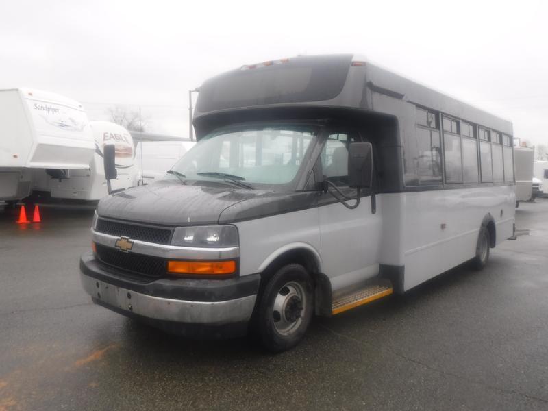 2017 Chevrolet Express G4500 21 Passenger Bus With Wheelchair Accessibility