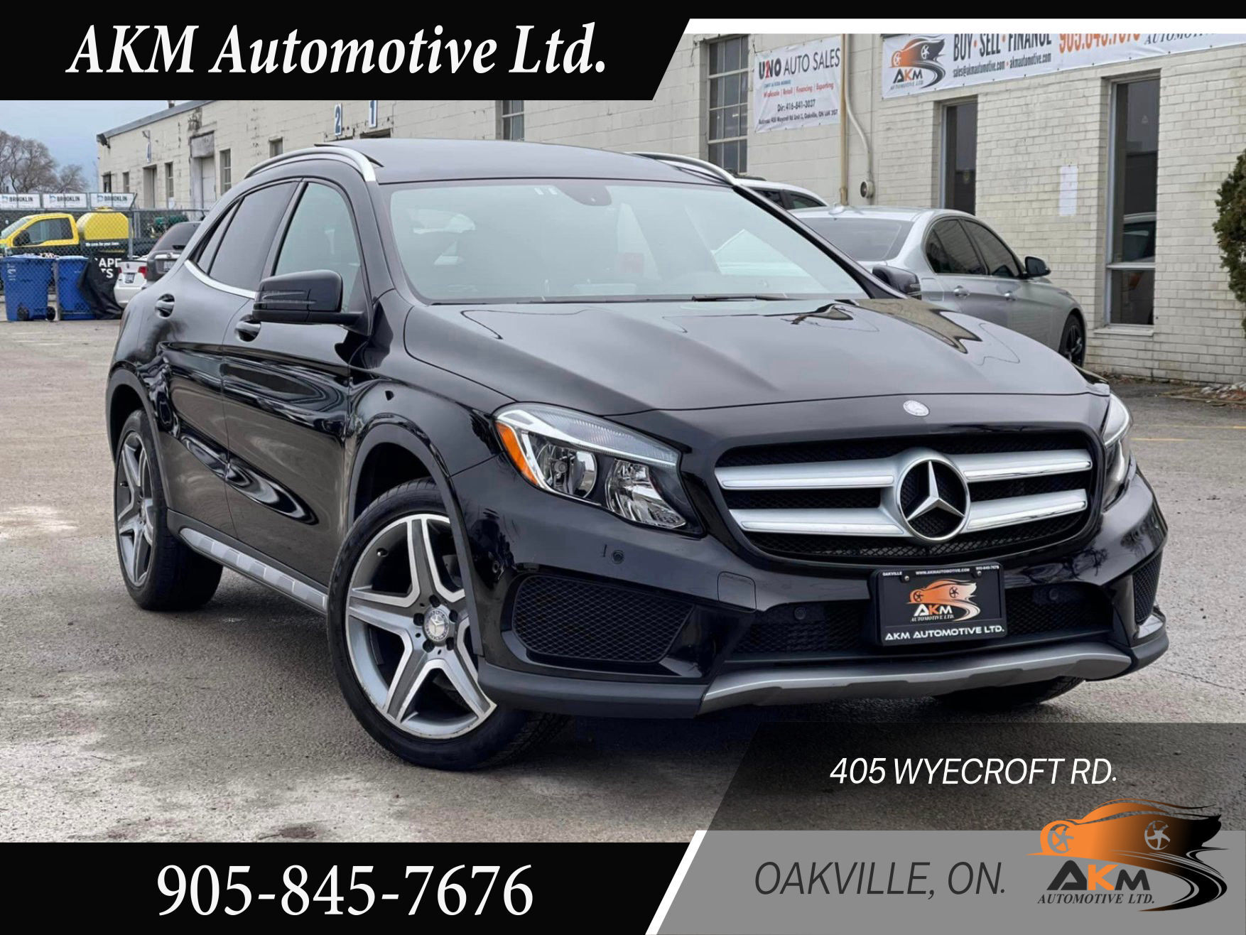 2015 Mercedes-Benz GLA-Class 4MATIC 4dr GLA 250 ACCIDENT FREE, Certified