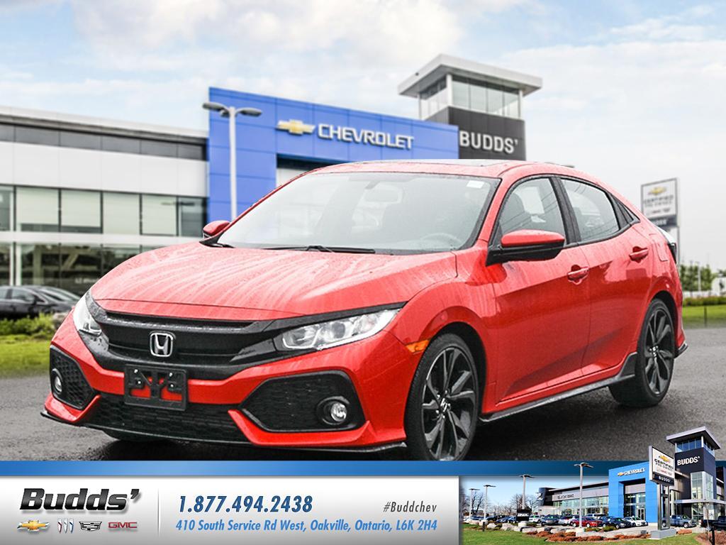 2018 Honda Civic Hatchback NO ACCIDENTS, ONE OWNER,CERTIFIED.