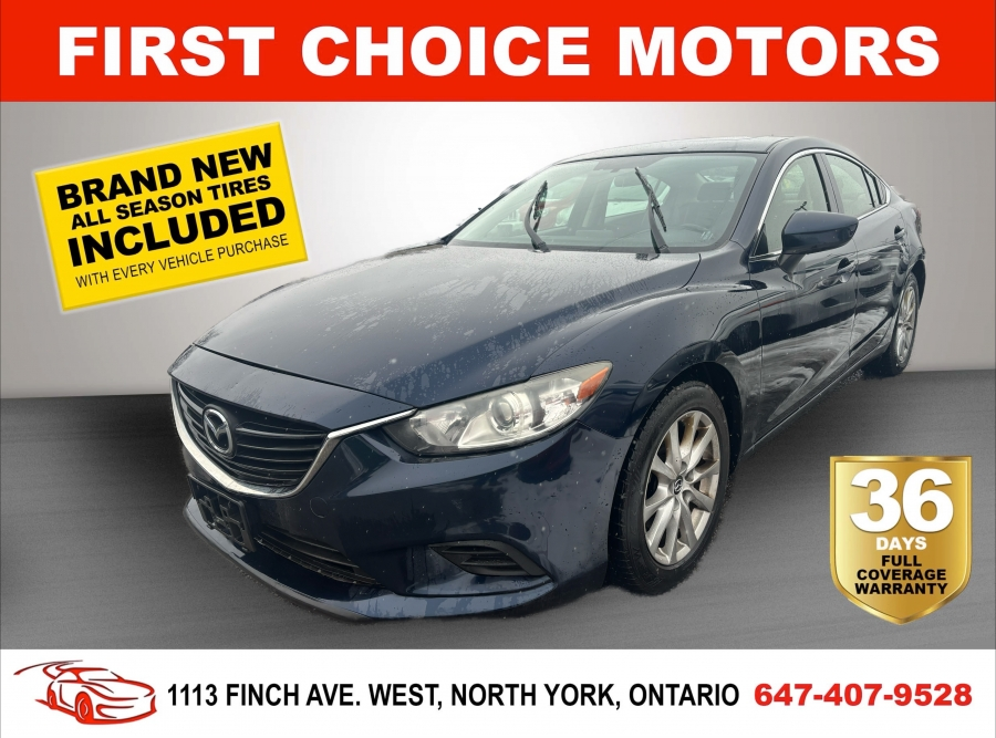 2016 Mazda Mazda6 GS ~AUTOMATIC, FULLY CERTIFIED WITH WARRANTY!!!~