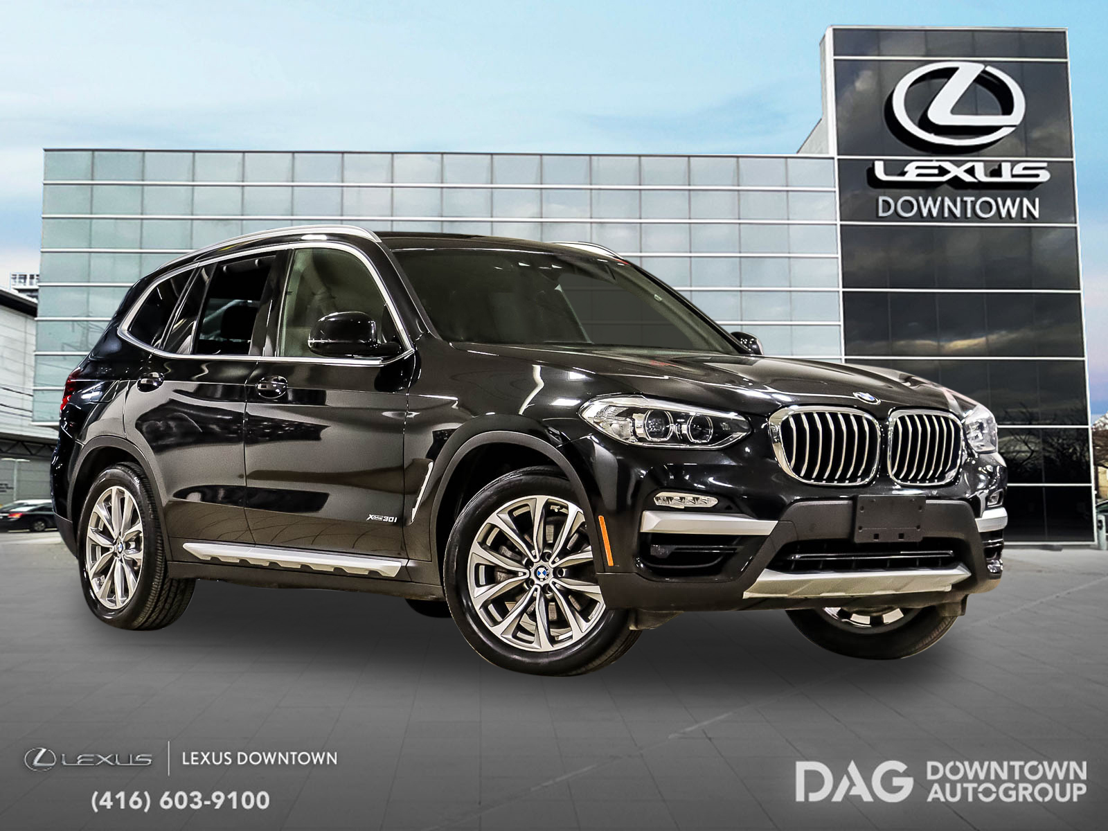 2018 BMW X3 NO ACCIDENT|NO ACCIDENT|SUNROOF|NAVIGATION|HUD|