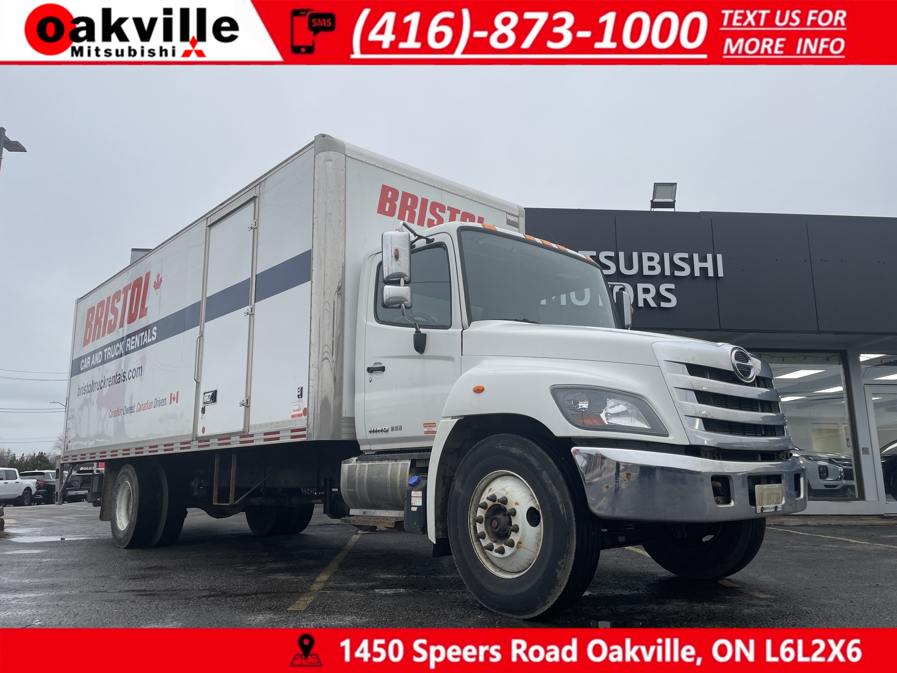 2018 Hino 268 268 | 24FT | TAILGATE | RAMP | APPOINTMENTONLY