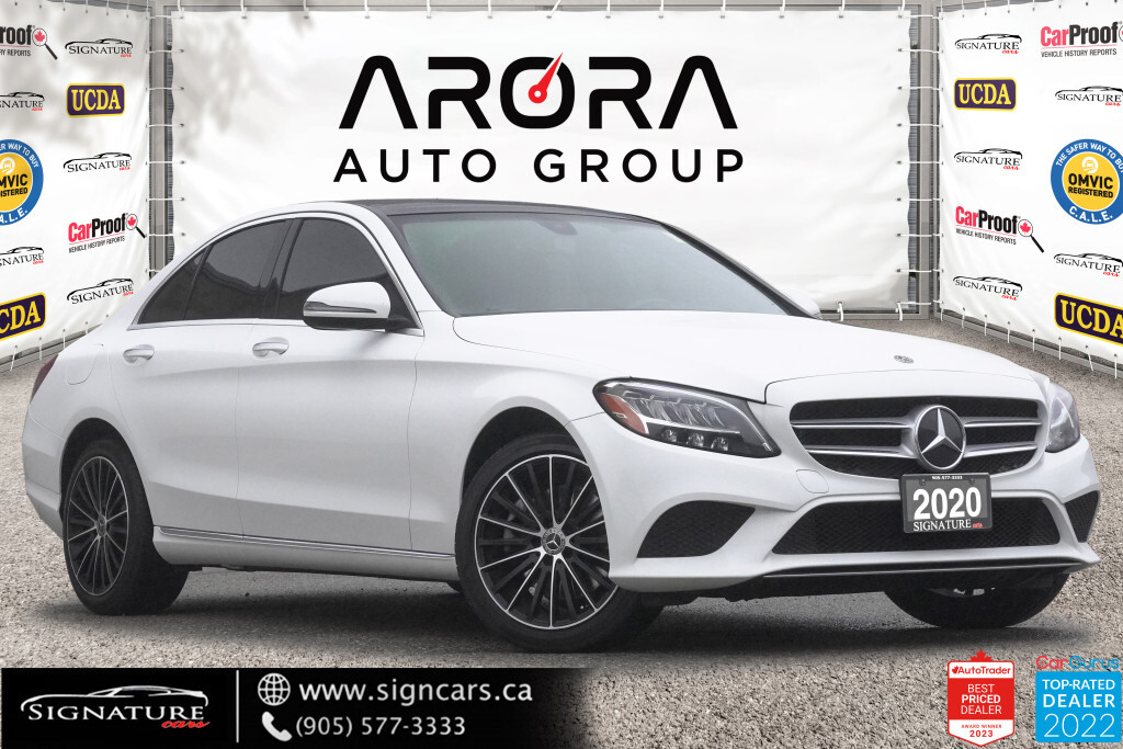 2020 Mercedes-Benz C-Class C 300 / AWD / NO ACCIDENT / MOONROOF/ LEATHER / NA