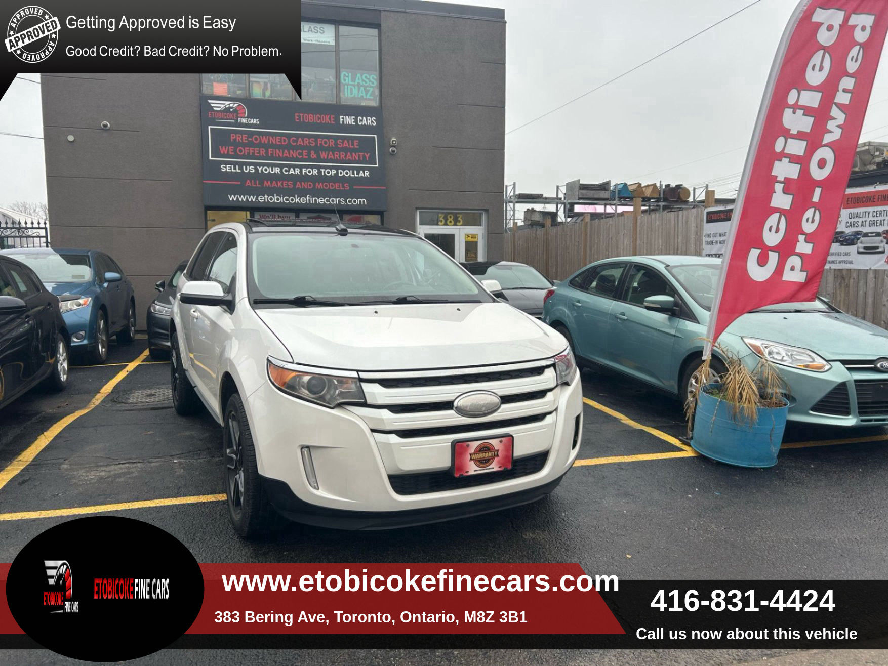 2013 Ford Edge SEL AWD FULLY CERTIFIED WITH FREE WARRANTY