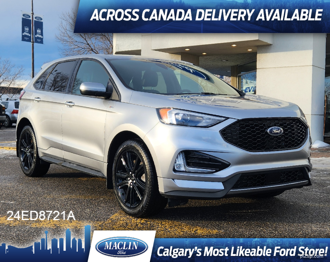 2021 Ford Edge ST-LINE | HTD LEATHER | LANE KEEP | REMOTE START