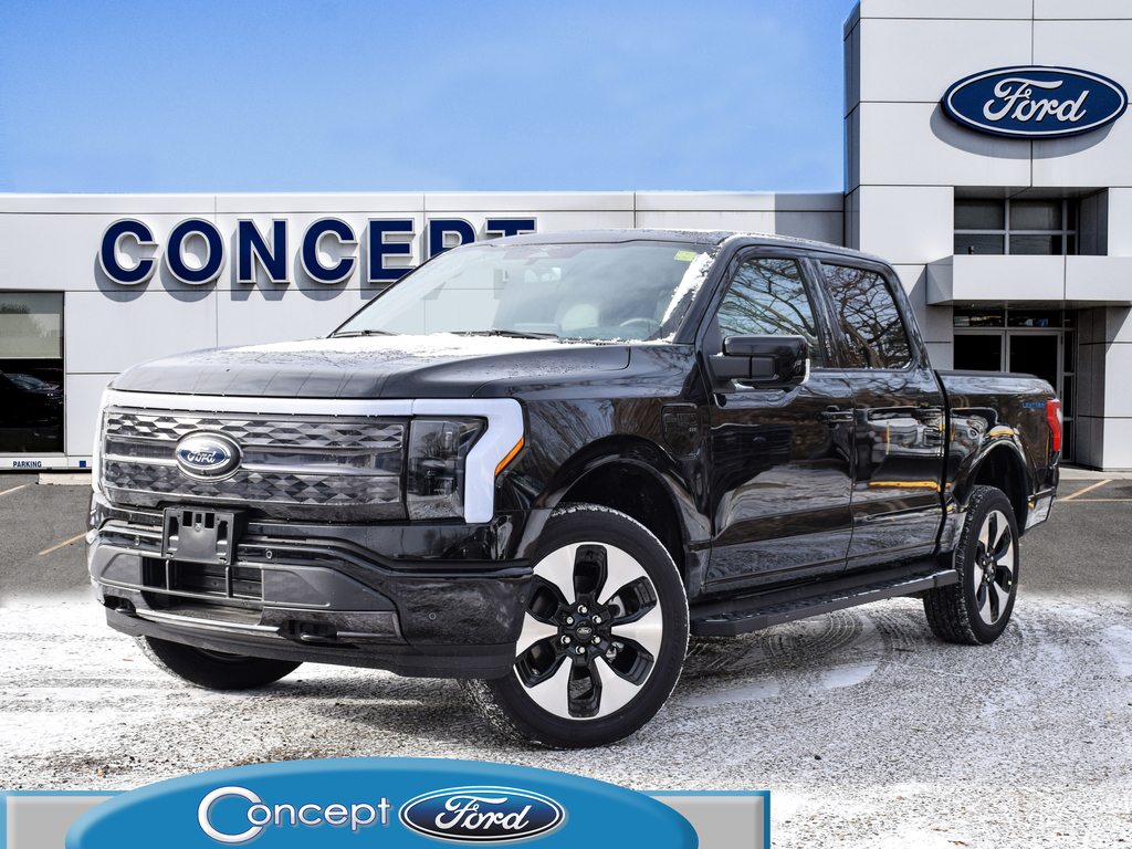 2023 Ford F-150 Lightning PLATINUM | ELECTRIC | EXT RANGE | FREE CHARGER