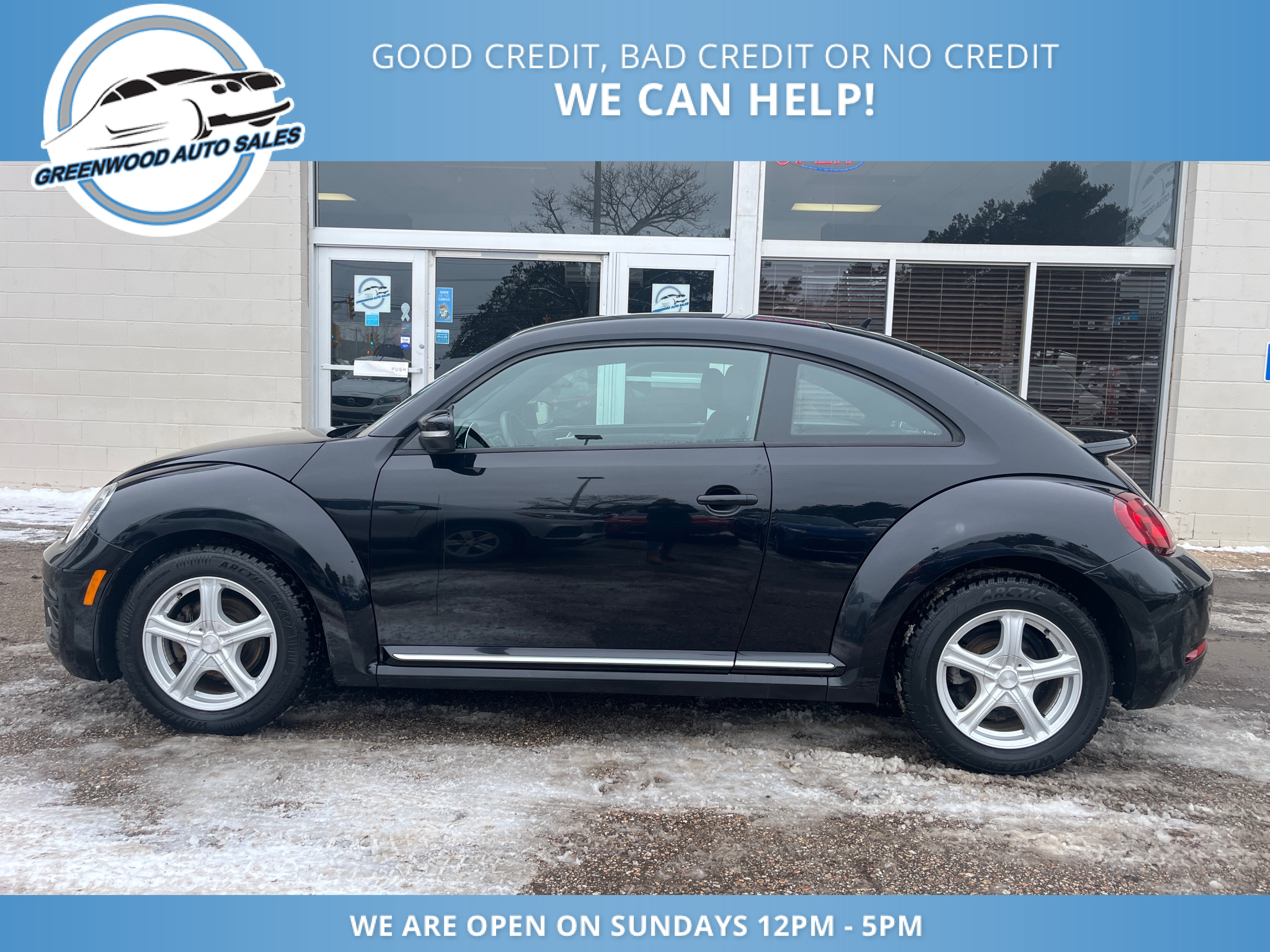 2017 Volkswagen Beetle 1.8 TSI Trendline CLEAN CARFAX!  As Traded with fr