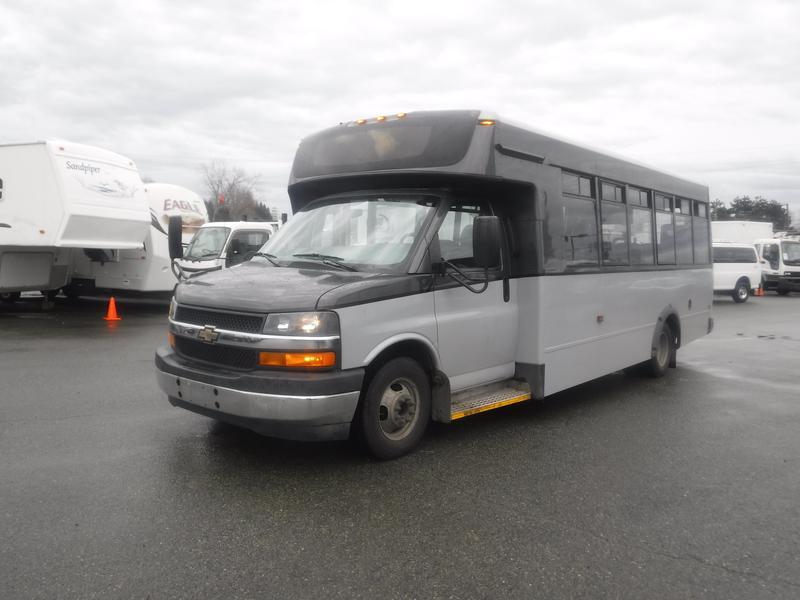 2017 Chevrolet Express G4500 21 Passenger Bus With Wheelchair Accessibility