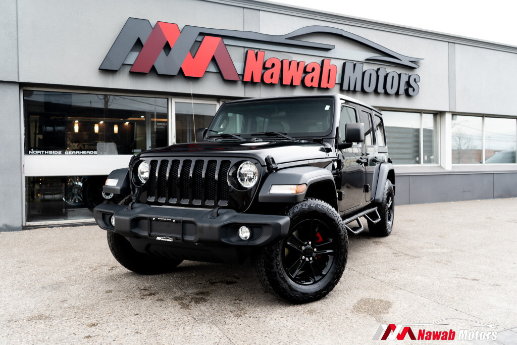 2020 Jeep WRANGLER UNLIMITED 4x4|SPORT|ALLOYS|HEATED LEATHER SEATS|HEATED STEER
