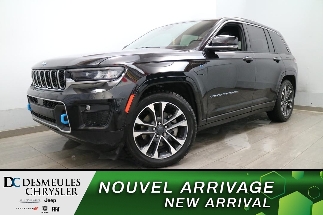 2022 Jeep Grand Cherokee 4xe Overland 4X4 Uconnect Cuir Toit ouvrant Caméra