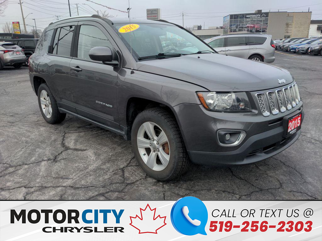 2015 Jeep Compass Sport/North High Altitude Low K's Heated Leather S