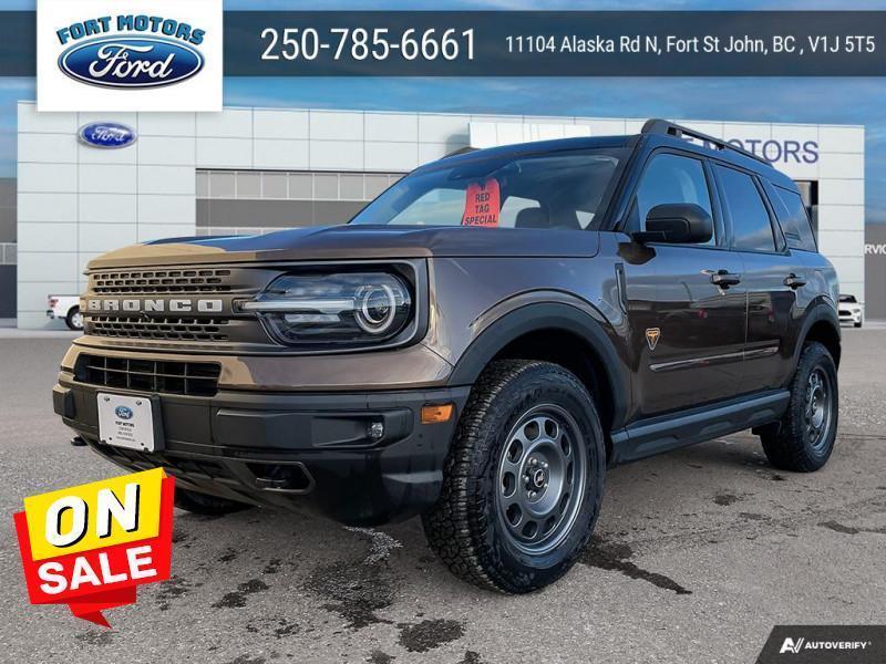 2022 Ford Bronco Sport Badlands  -  Heated Seats