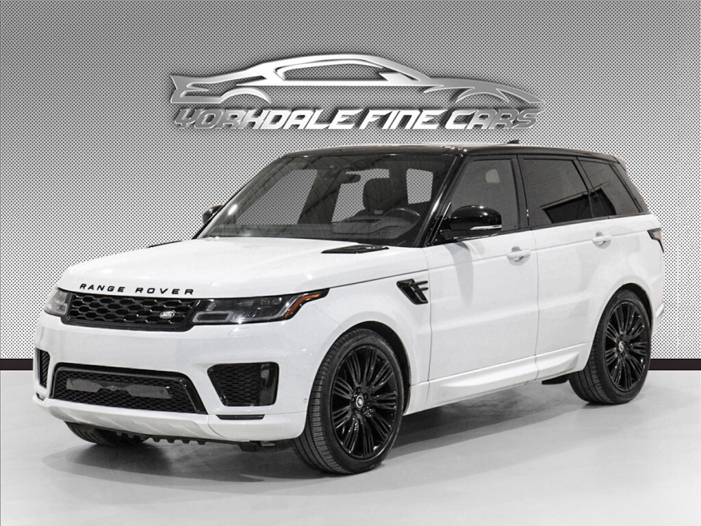 2020 Land Rover Range Rover Sport V8 Supercharged HSE Dynamic / P525 / White On Red