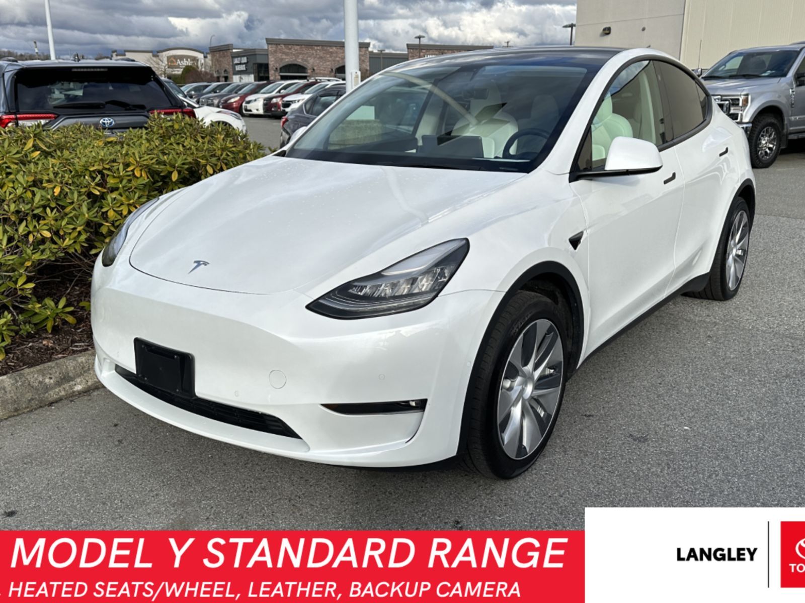 2021 Tesla Model Y STANDARD RANGE; AUTOMATIC, HEATED SEATS/WHEEL, LEA