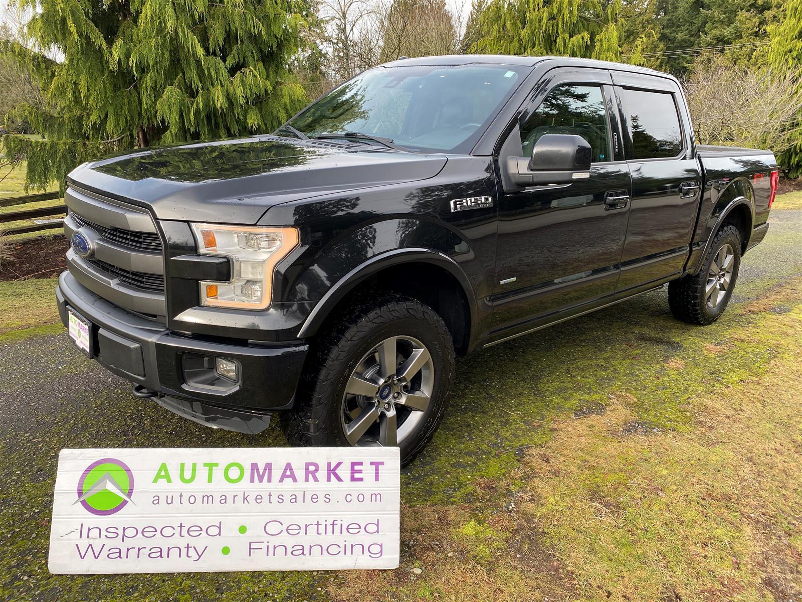 2015 Ford F-150 FX4, LTR, PANO ROOF, 3.5 E/B, WARRANTY, FINANCING,