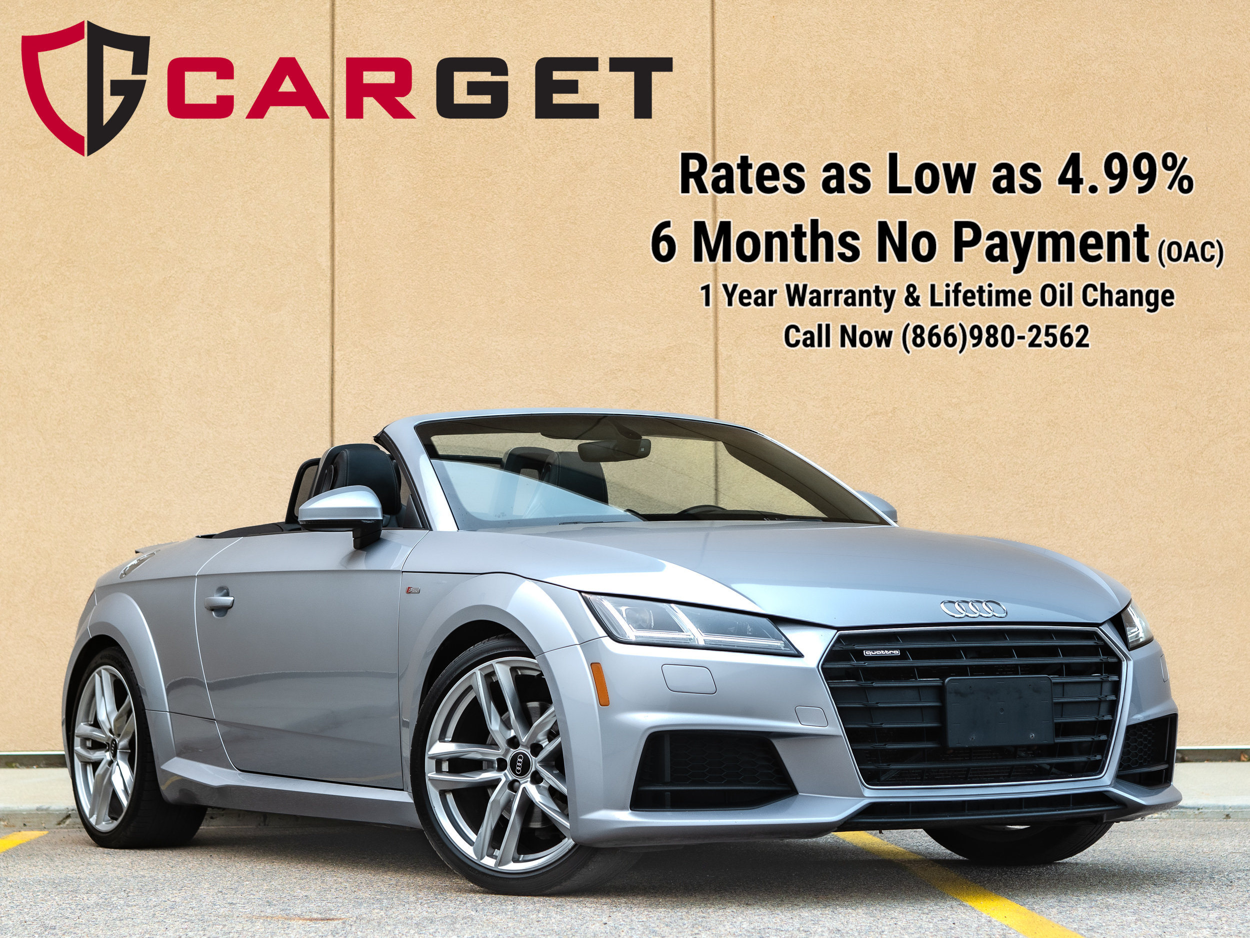 2016 Audi TT S LINE| SPORT SUSPENSION| HEATED SEATS