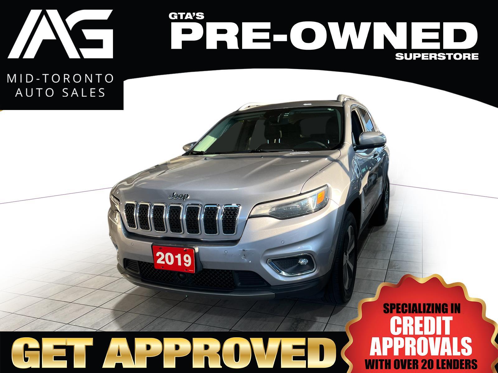 2019 Jeep Cherokee Limited - Great Price - Navigation w/Carplay - Lea