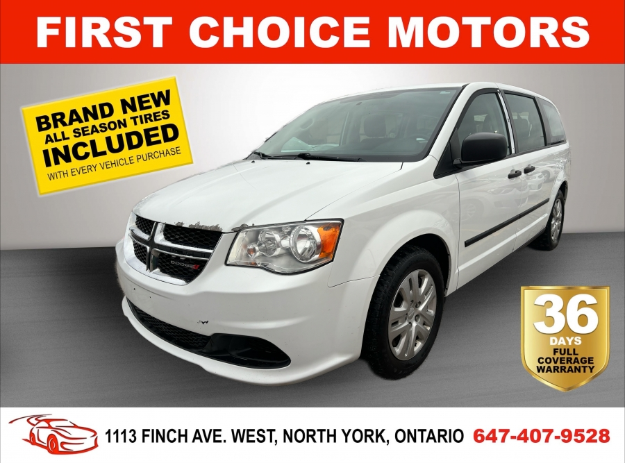 2016 Dodge Grand Caravan SE ~AUTOMATIC, FULLY CERTIFIED WITH WARRANTY!!!~