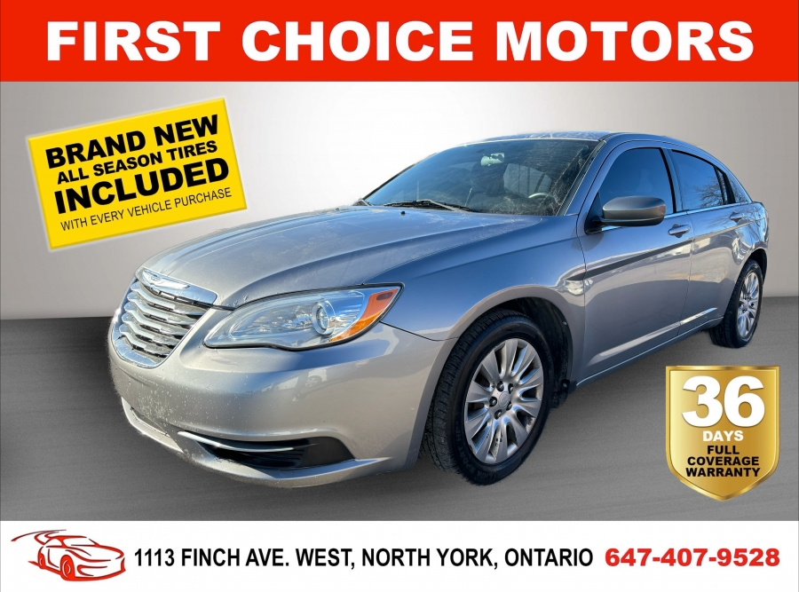 2013 Chrysler 200 LX ~AUTOMATIC, FULLY CERTIFIED WITH WARRANTY!!!~