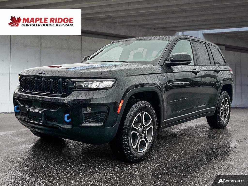 2023 Jeep Grand Cherokee 4xe Trailhawk | 3.99% Financing For 72 Months!