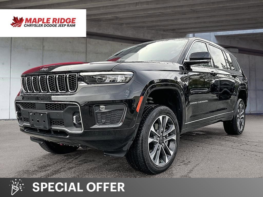 2022 Jeep Grand Cherokee L Overland | 5.7L V8 | 6-Seater | Fully-Loaded | Low