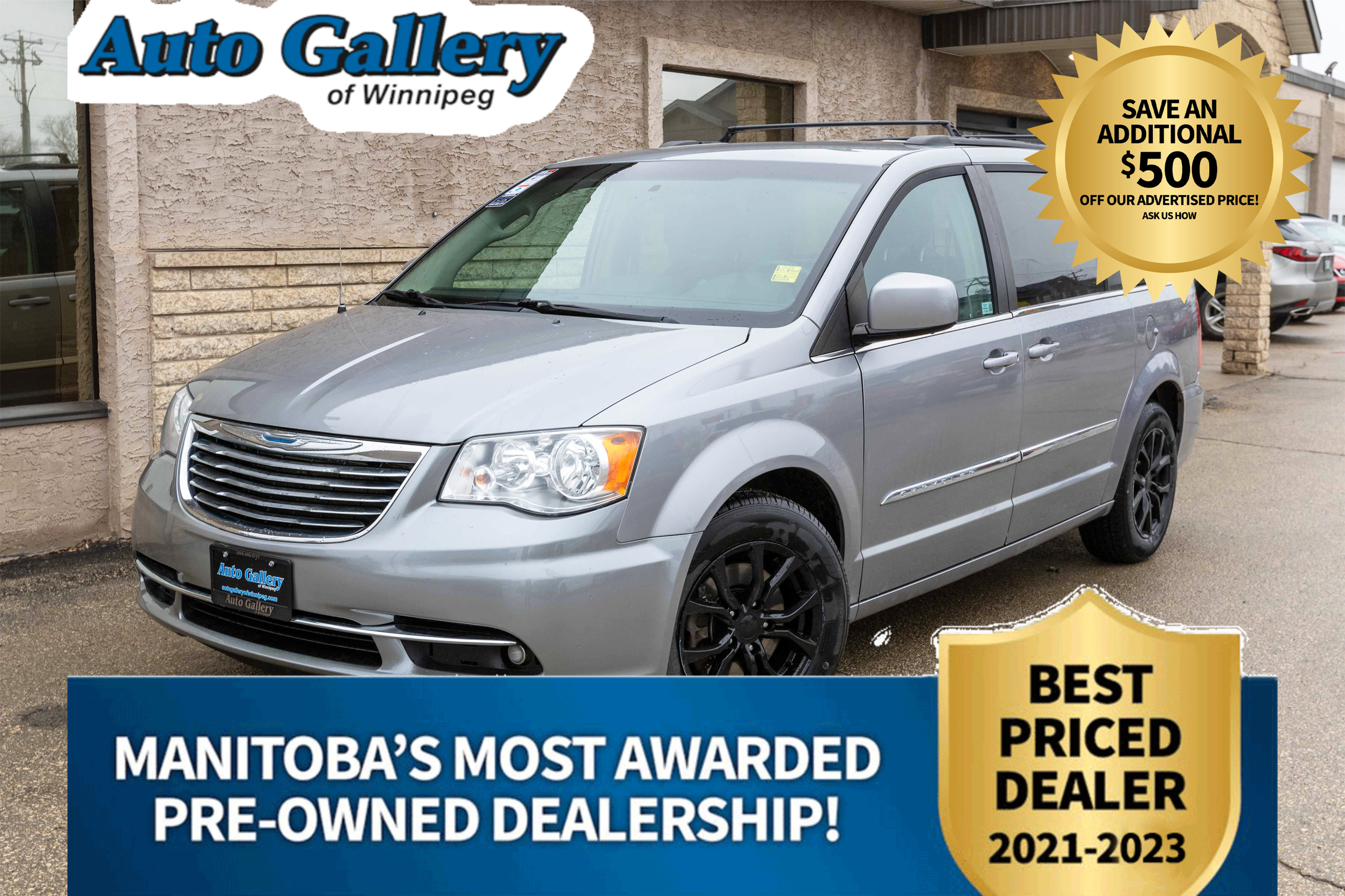 2016 Chrysler Town & Country Touring 7PASSENGER, REVERSE CAMERA, STOW & GO