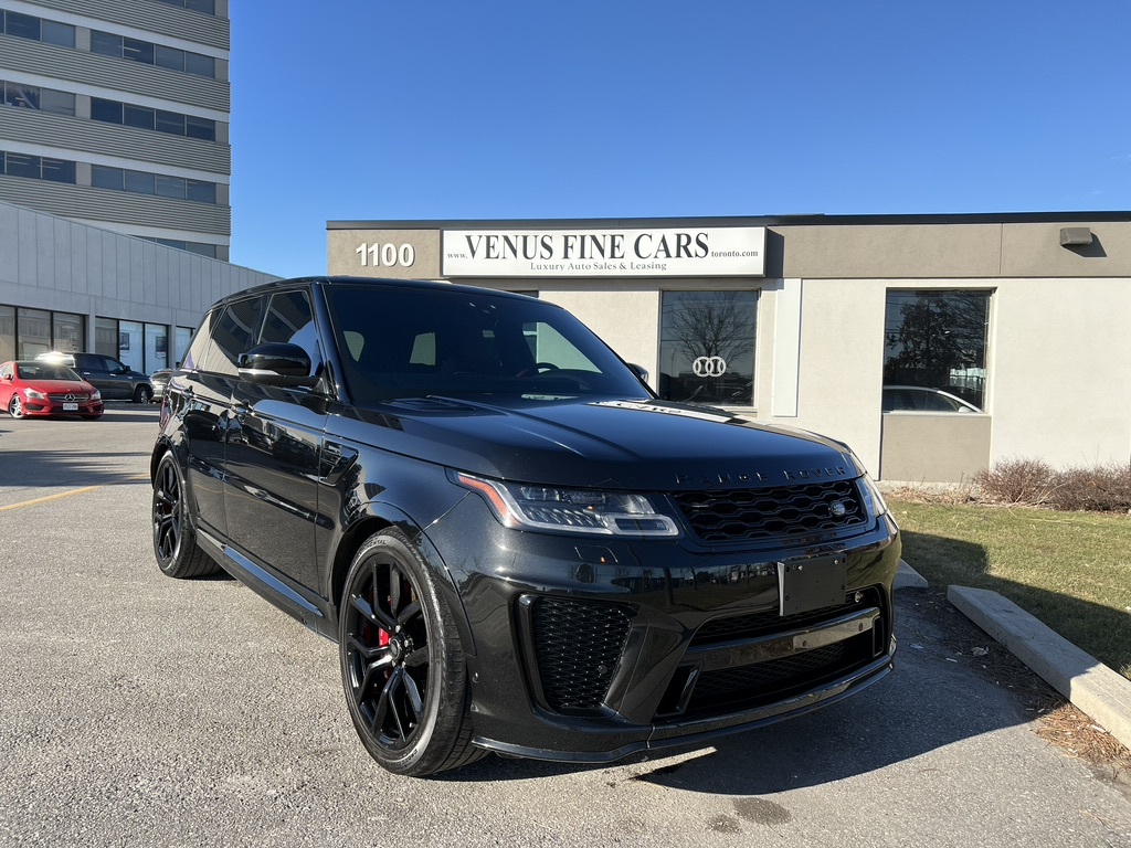 2021 Land Rover Range Rover Sport SVR! HIGHLY OPTIONED! ACCIDENT FREE!