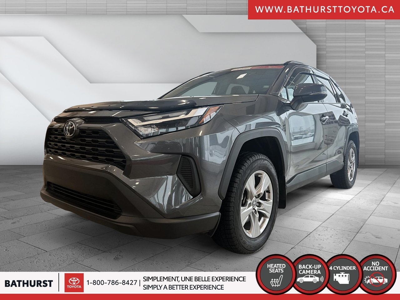 2022 Toyota RAV4 XLE CARFAX CLEAN!! ONE OWNER!!! / CARFAX PROPRE!! 