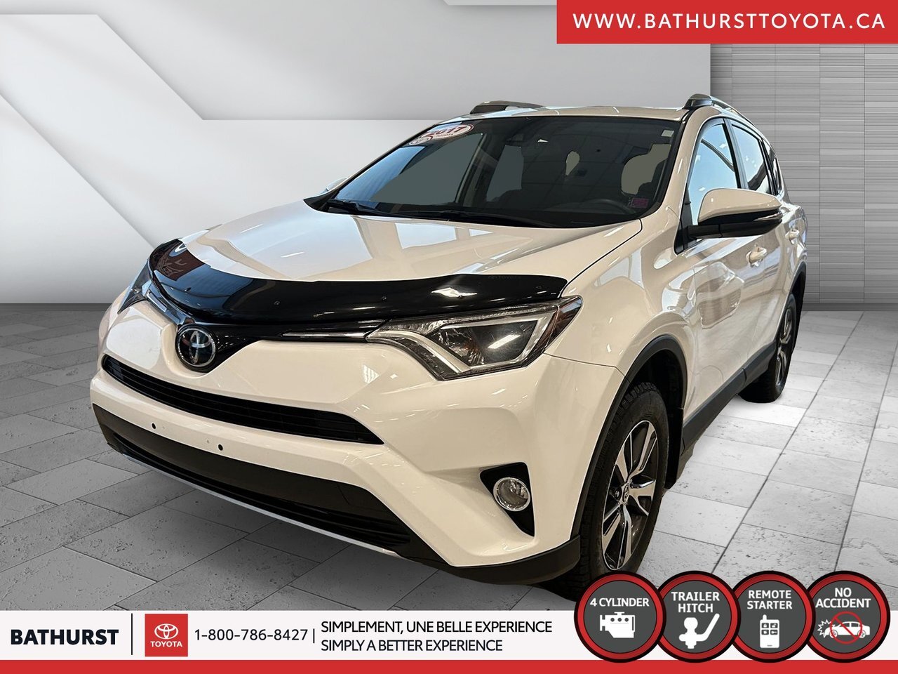 2017 Toyota RAV4 XLE CARFAX CLEAN!! ONE OWNER!!! / CARFAX PROPRE!! 