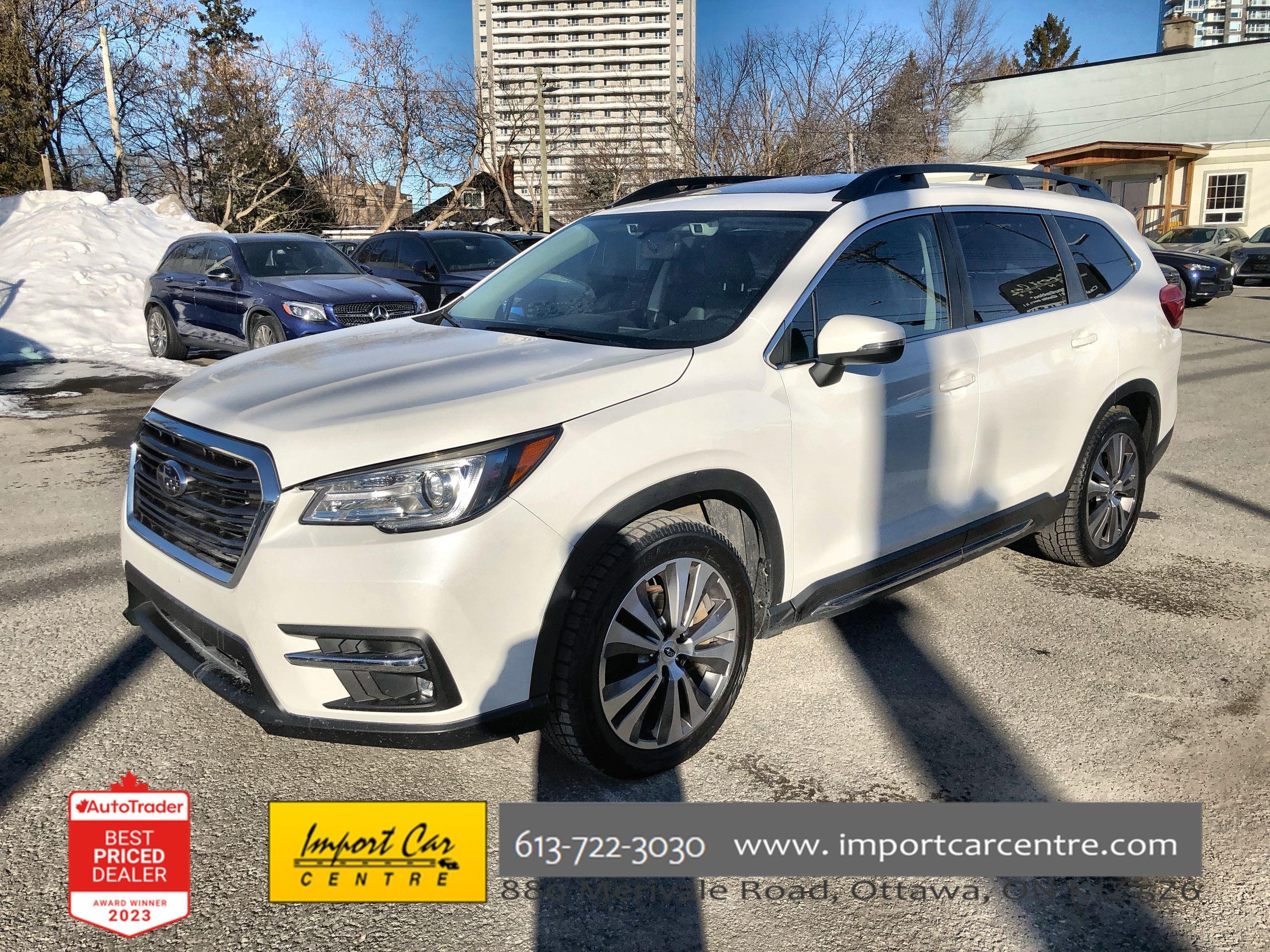 2020 Subaru Ascent Limited 8 PASS., LEATHER, PAN.ROOF, H.K., BK.CAM, 