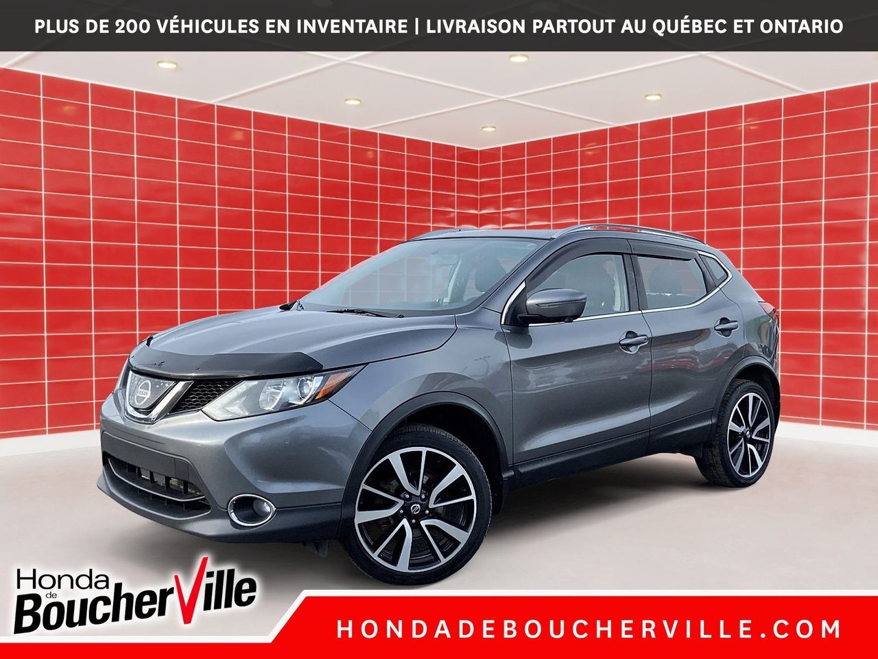 2018 Nissan Qashqai SL AWD, INTERIEUR DE CUIR, TOIT OUVRANT