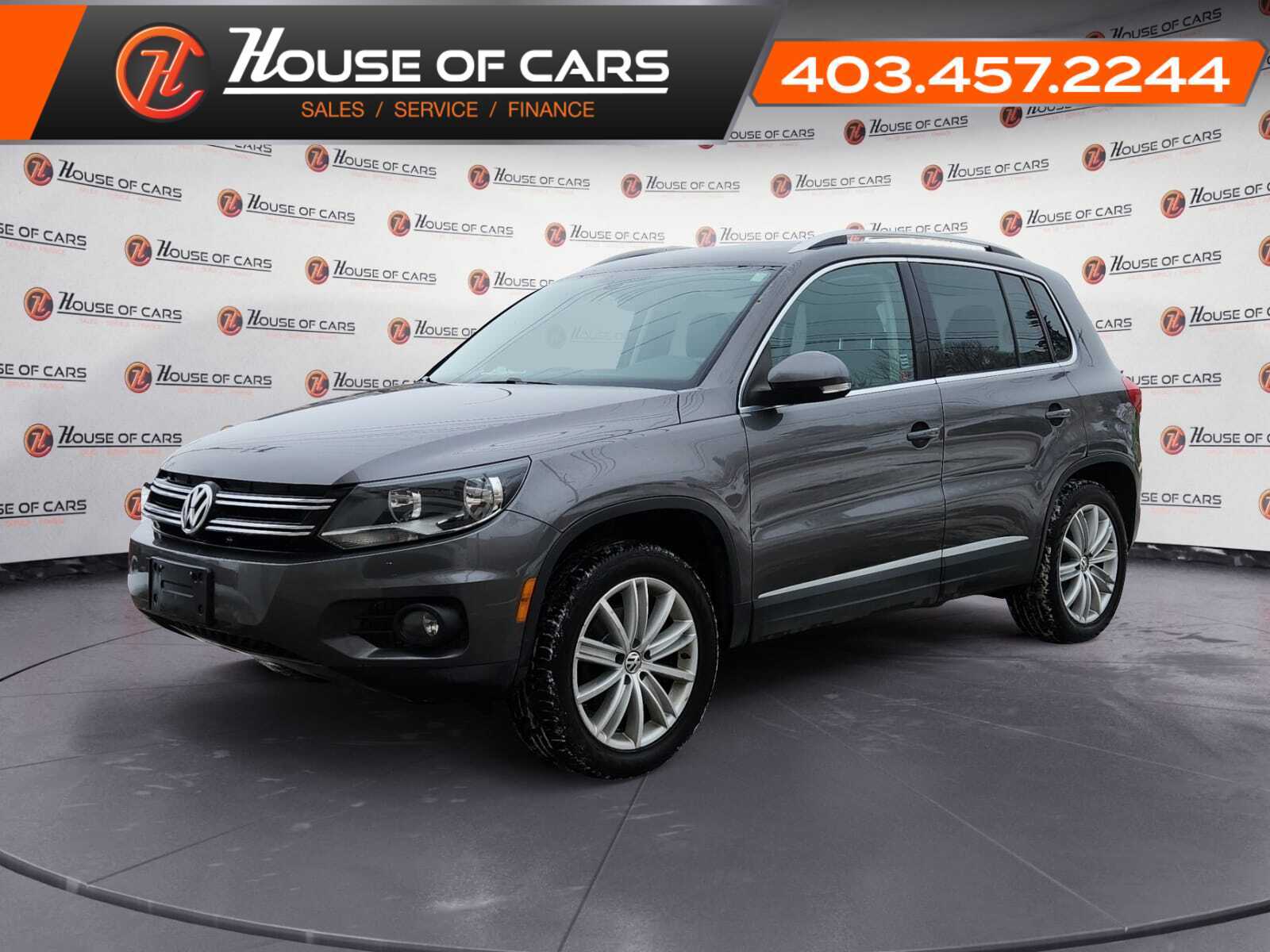 2012 Volkswagen Tiguan 4dr Auto Highline 4Motion Leather Seats 