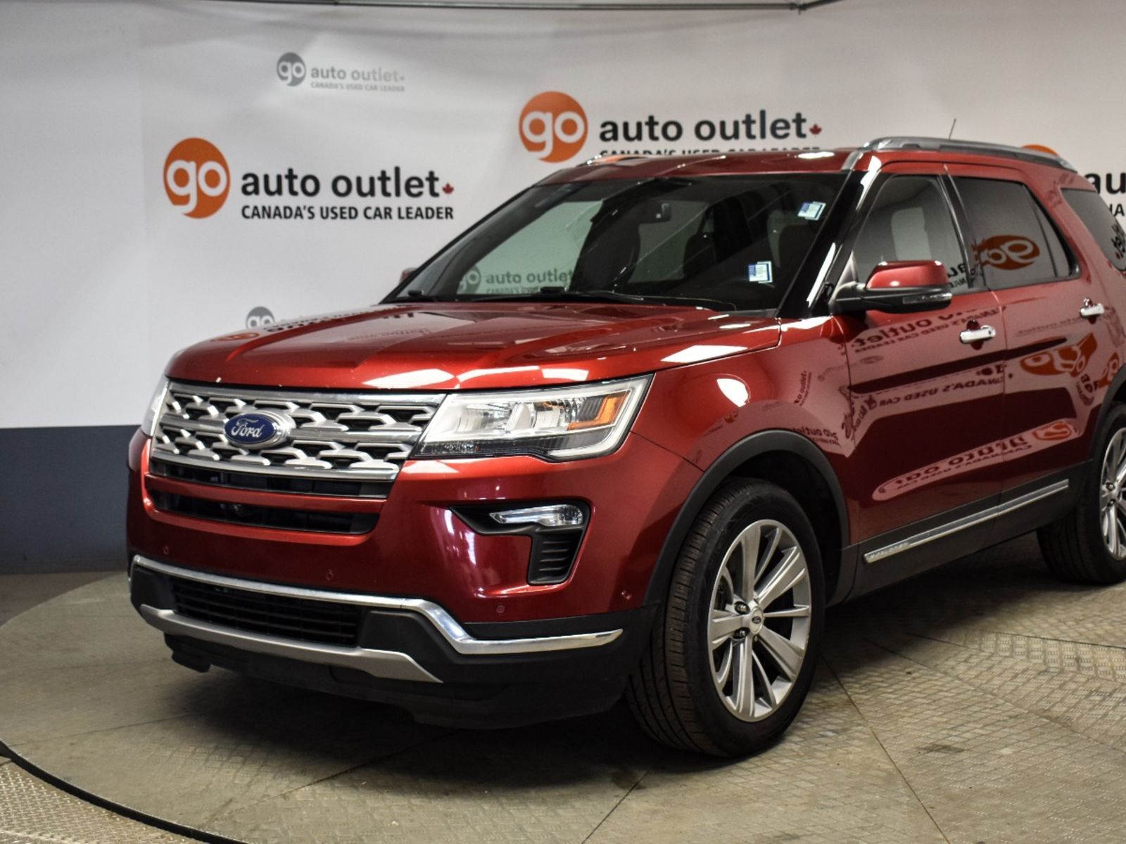 2018 Ford Explorer Limited 4WD Navi, Heated Seats, Sunroof 