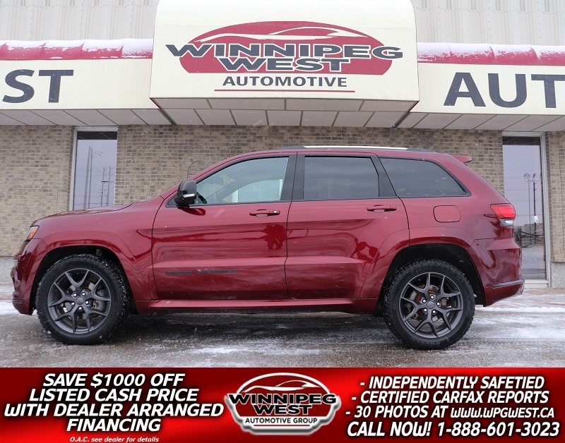 2019 Jeep Grand Cherokee LIMITED X SPORT MODEL, LOADED & CLEAN, VERY SEXY!