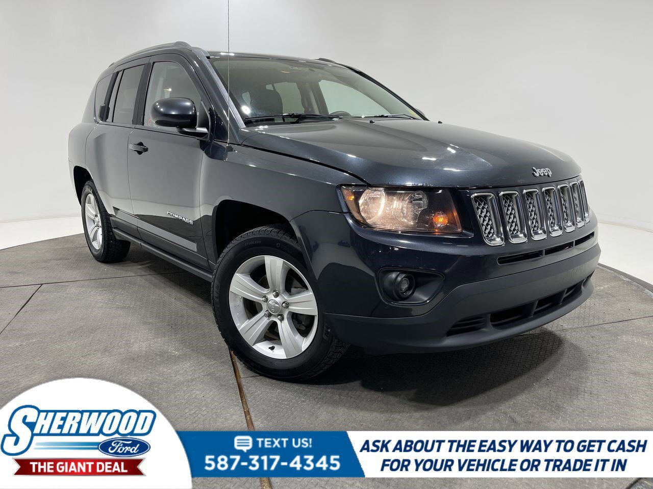2015 Jeep Compass North 4x4 - $0 Down $150 Weekly - CLEAN CARFAX