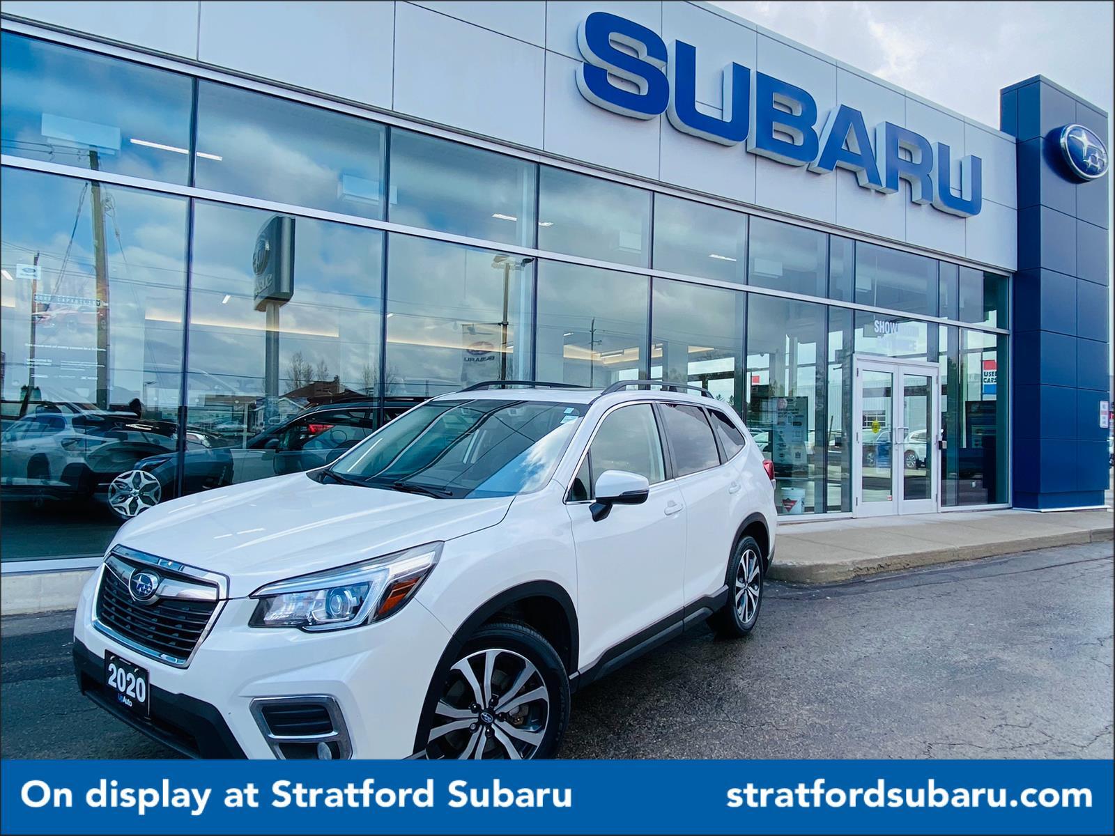 2020 Subaru Forester Limited CarPlay | Active Safety | Htd Seats 