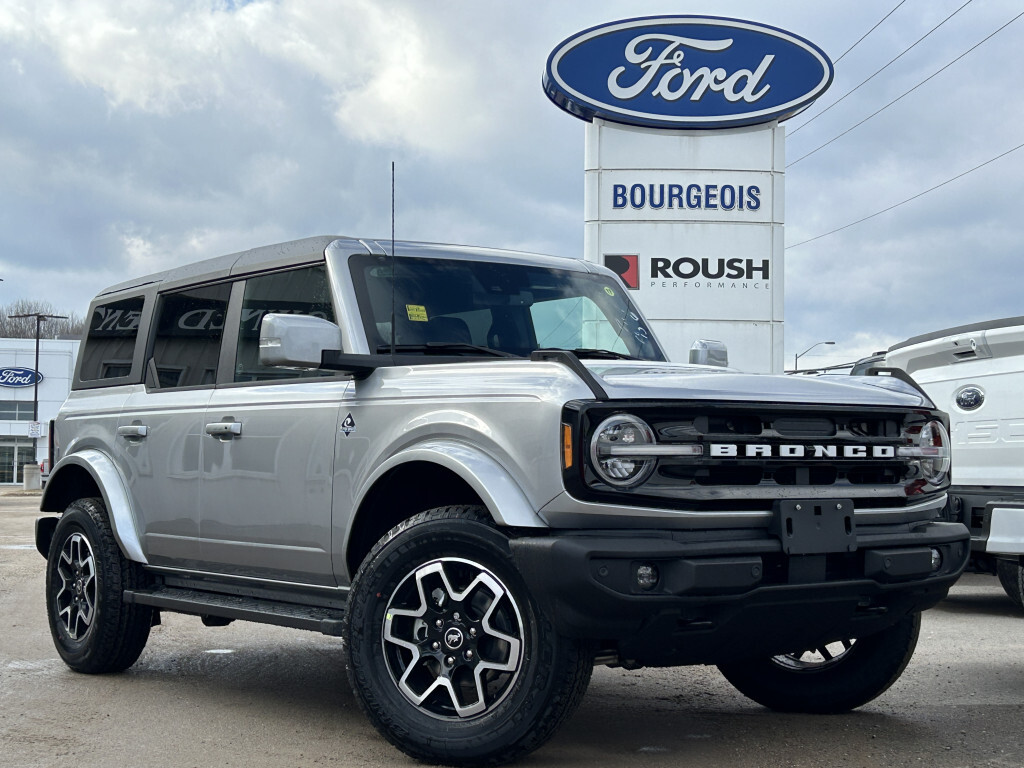 2024 Ford Bronco Outer Banks  *360 CAM, LUX PKG, HARD TOP*