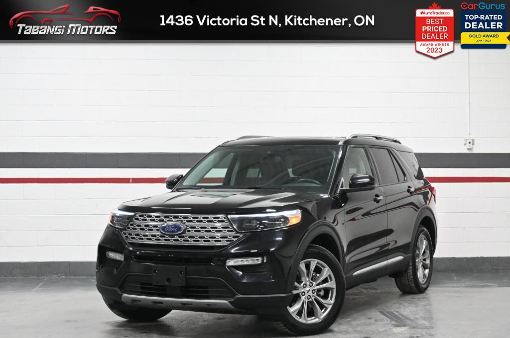 2022 Ford Explorer Limited  No Accident 360CAM B&O Leather Panoramic 