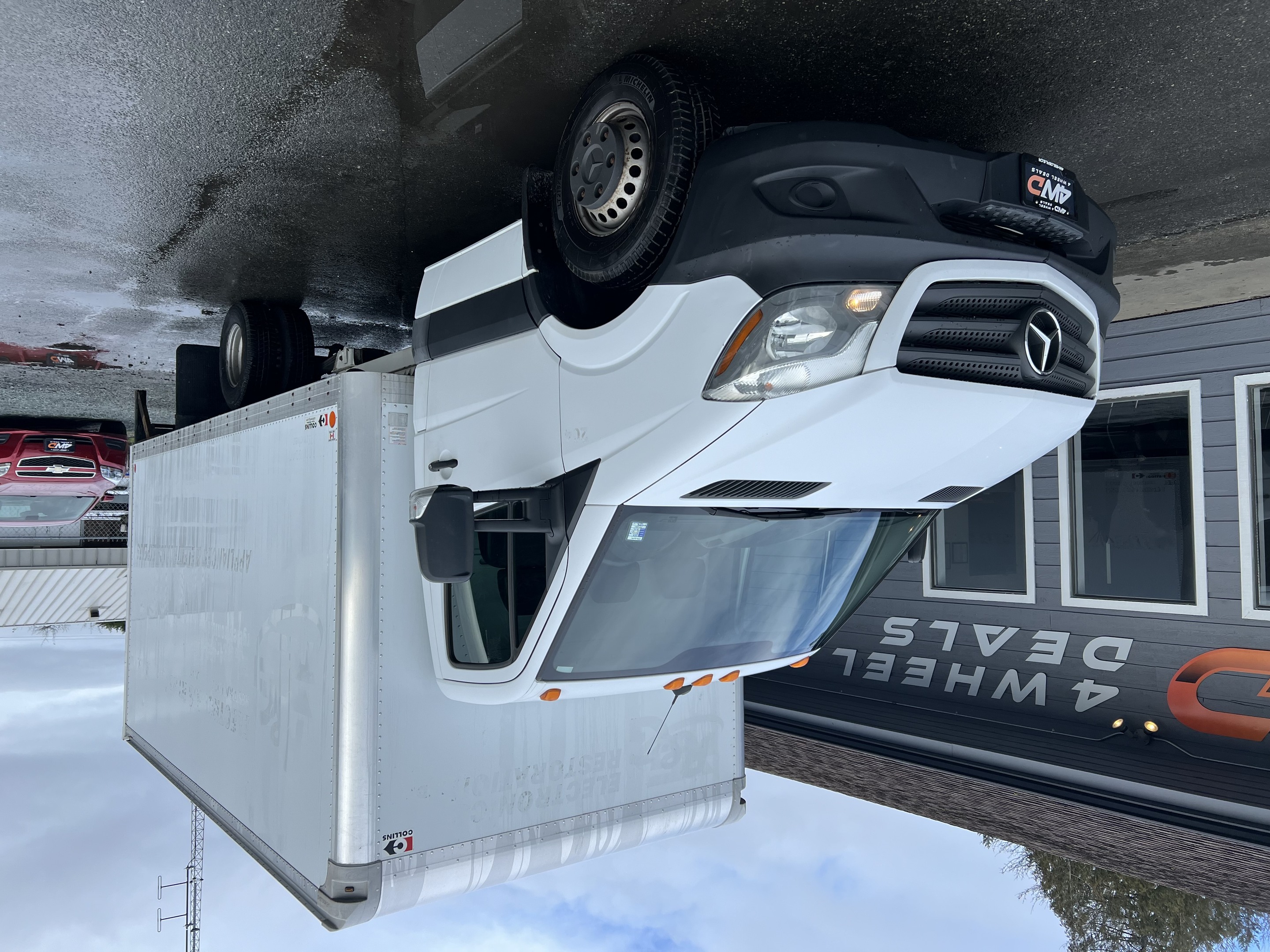 2017 Mercedes-Benz Sprinter 3500 Box Truck With Tommy Gate Lift