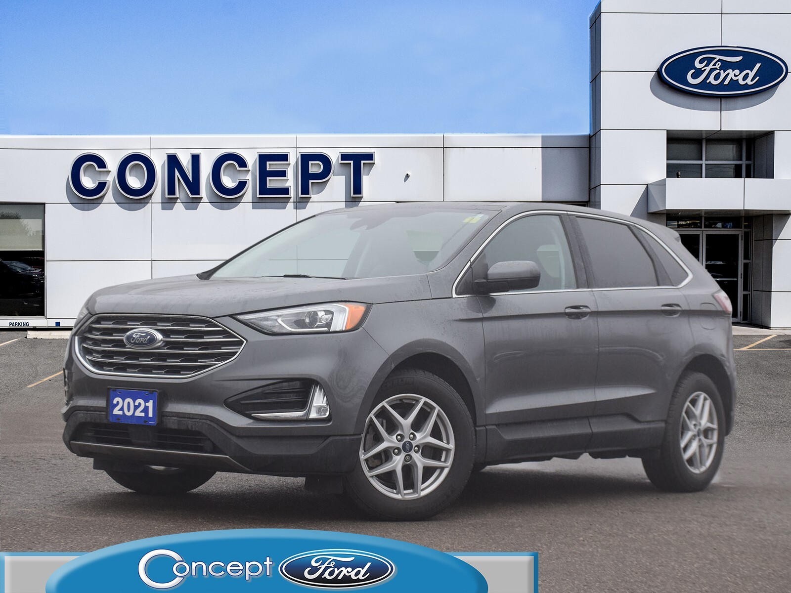 2021 Ford Edge SEL | 1 OWNER | LOCAL TRADE | 4WD | PANO ROOF