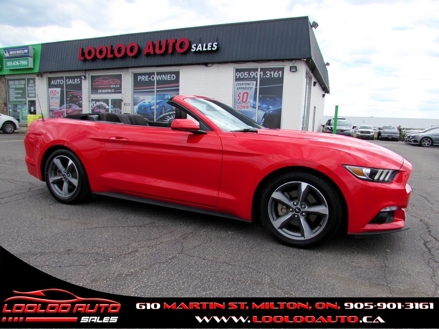 2016 Ford Mustang V6 Convertible Camera 3.7L $131/Weekly Certified