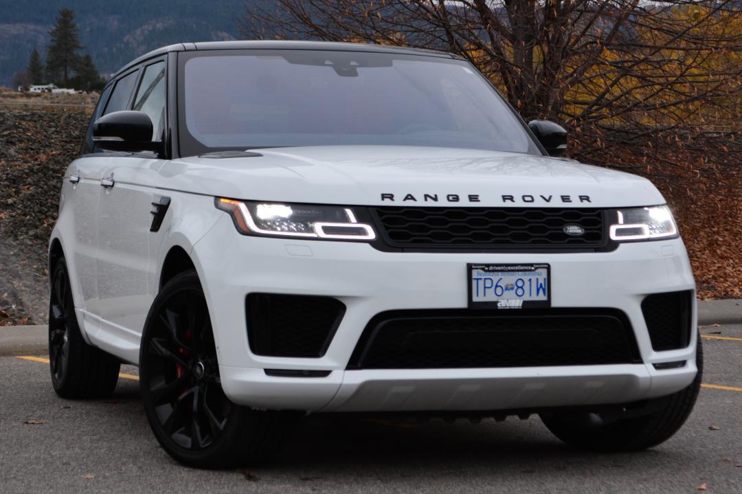 2019 Land Rover Range Rover Sport MHEV HST, 400HP, Red Leather, BC Vehicle, Low km