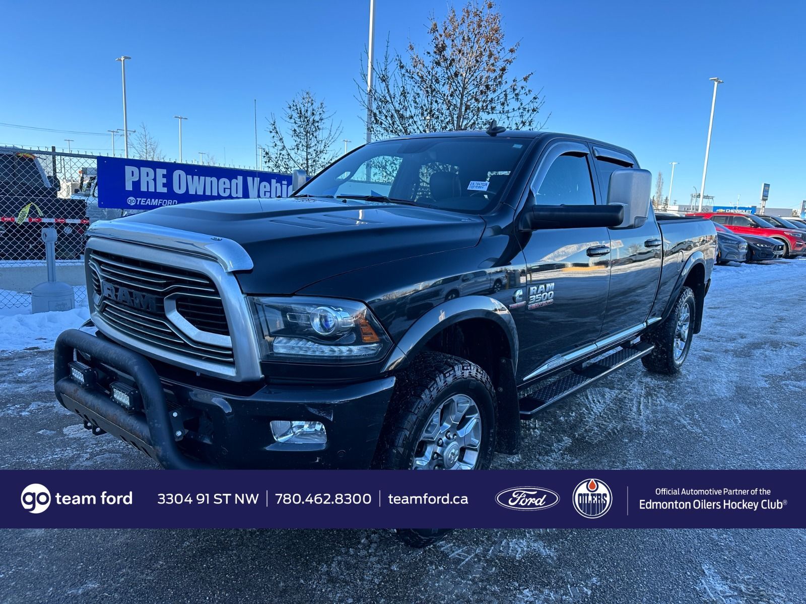 2018 Ram 3500 LIMITED TUNGSTEN EDITION - HEATED AND COOLED SEATS