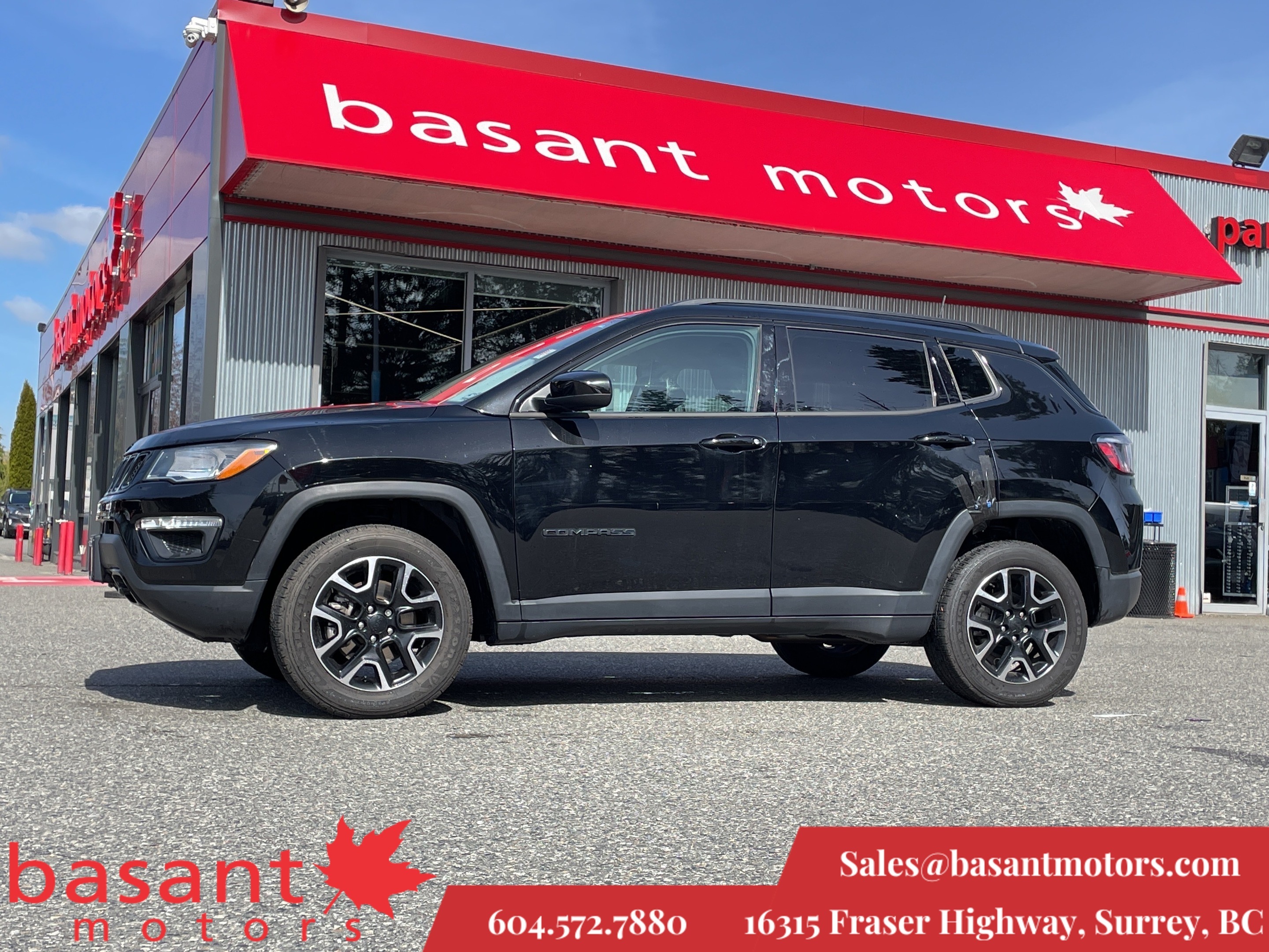 2021 Jeep Compass Upland Edition, Low KMs, Backup Cam!!