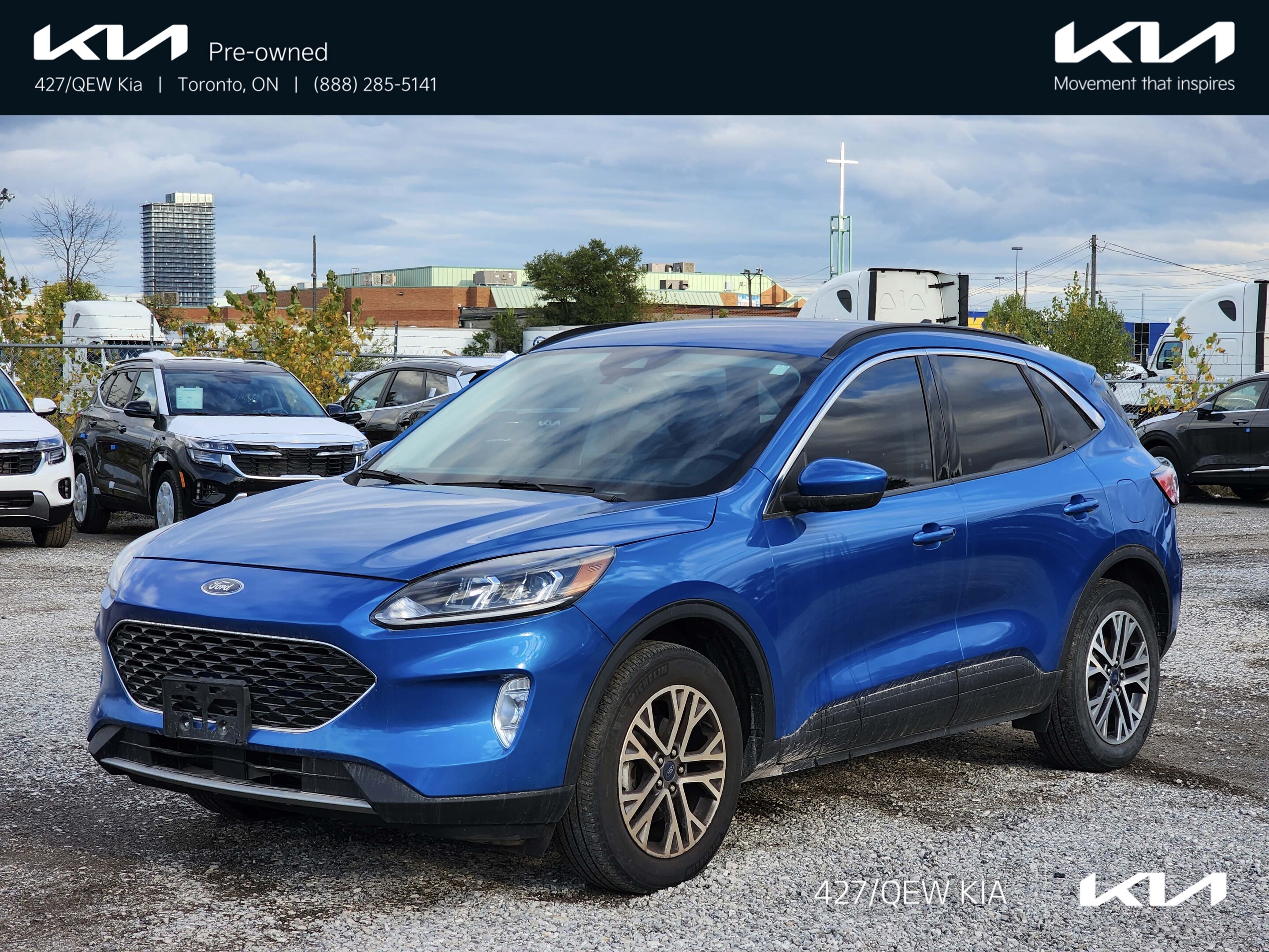 2021 Ford Escape SEL AWD | LEATHER | CLIMATE CTRL | POWER LIFTGATE