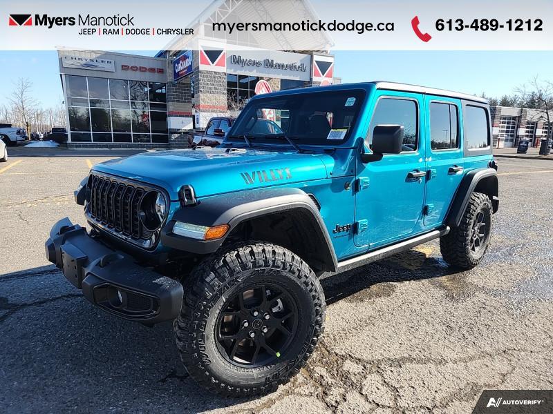 2024 Jeep Wrangler Willys  - Wi-Fi Hotspot -  Tow Equipment - $213.74